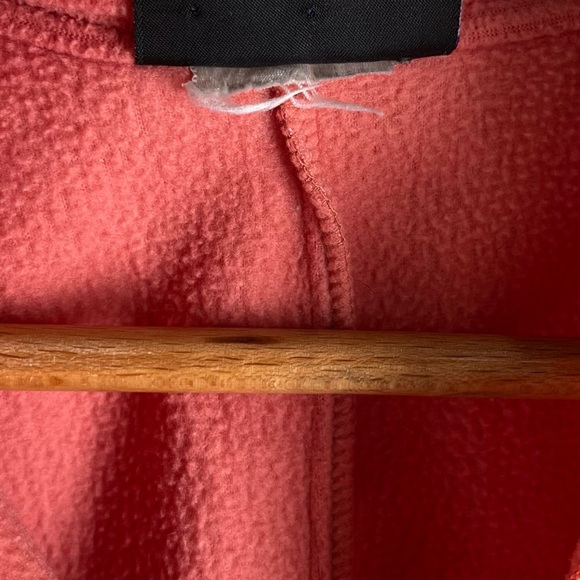Patagonia Vintage Synchilla Women M Pink Lightweight Ribbed Terry Fleece Jacket - Picture 8 of 16